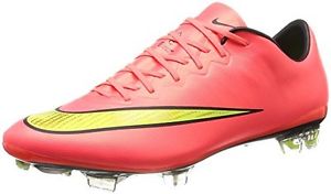 NikeMercurial Vapor X FG - Scarpe da Calcio Uomo, rosso (Rot (Hyper Punch/Metal