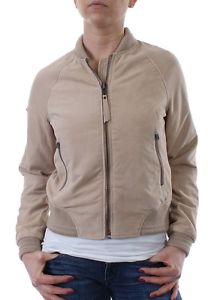 Superdry Giacca di pelle Donne LILLIE FLITE BOMBER Sabbia