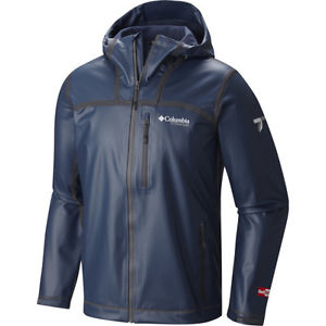 Columbia Outdry Stretch Hooded Mens Jacket Coat - Zinc All Sizes