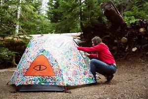 NWT $250 Poler Stuff 2 Man Tent Urban Outfitters Rainbro Camping Without Walls
