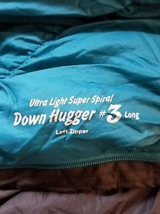 Montbell UltraLight DOWN Spiral Hugger #3, 30 degree Sleeping bag Perfect!