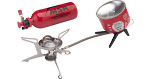 MSR WHISPERLITE UNIVERSAL COMBO HYBRID-FUEL COOKER WITH FUEL BOTTLE