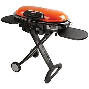 Outdoor Camping Grill Portable Folding Steel Cooking Bbq Grate Picnic Orange New