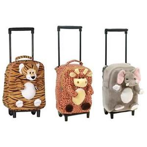 DDI 790881 12 in. 3 Assorted Animal Trolley Back Packs Case Of 12