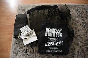 Hennessy-Hammock-EXPLORER-DELUXE-ASYM-ZIP +SnakeSkins-Tent