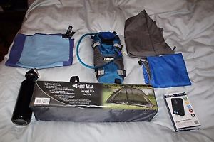 Camping backpacking travel gear tent camelbak USB charger Gregory Backpack