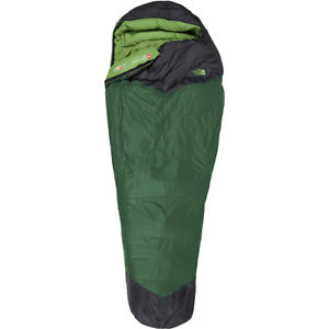 North Face Green Kazoo Reg Length Unisex Adventure Gear Sleeping Bag - Pastures