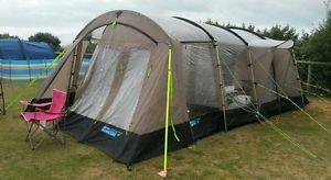 kampa croyde 4 tent ,ground sheet and vestibule