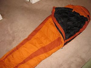 Marmot Never Summer LONG / Left Zip, Down Sleeping Bag Dark Rust/Mahogany
