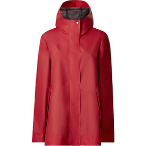 Hunter Original Rubberised Smock Womens Jacket Coat - Military Red All Sizes