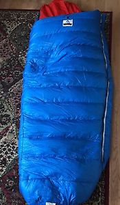 Rare Vintage Holubar Goose Down Mummy Sleeping Bag Warm W/ LINER  5'10"