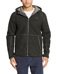 North Face M Zermatt Full Zip Felpa con Capuccio, Grigio/Tnflightgreyhtr, XXL
