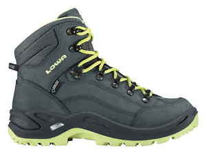 Lowa Renegade MID GTX Femmes Tout Terrain Chaussure Gore Tex Gris/Mint Gr. 39,5