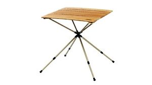 Robens Tavolo Bambù Escursionisti Tavolo Pieghevole Tavolo Campeggio 55x55cm