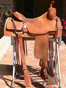 MARTIN SADDLERY WORKING COW HORSE SADDLE