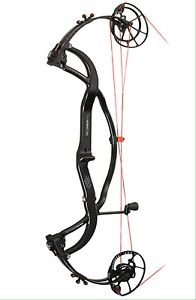 2016 PSE CARBON AIR HD BOW 54-70#, BLACK 24.5-30-5" DRAW