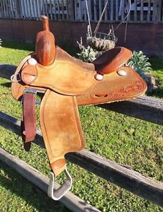 14.5” Martin Cervi Crown C Barrel Saddle Very Nice