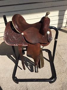 Used 13.5 Circle Y Marlene Eddleman Barrel Saddle