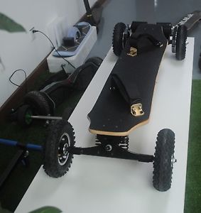 electric skateboard all terrain 3300W dual motor bamboo waterproof