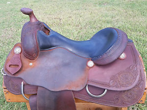 16" Spur Saddlery Reining Cowhorse Saddle (Made in Texas)