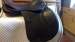 M toulouse sienna all purpose saddle 17" med tree