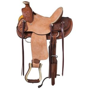 Tough-1 Winslow Youth Wade Saddle 13" Light Oil