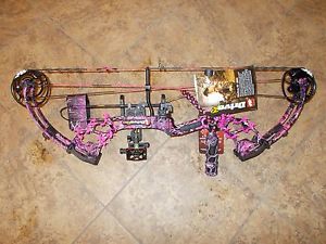 NEW 2017 PSE xforce Drive R  SD RH  Pro pkg MUDDY GIRL camo  30-50#