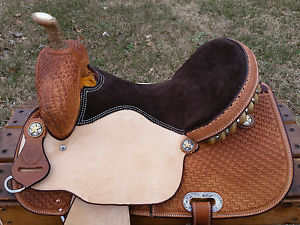 15" Hawkwood Saddlery Barrel Racing Saddle - Made in Texas