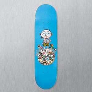 Takashi Murakami Vans Skate Deck Portrait Flowers Skull And Then DOB Kaikai Kiki