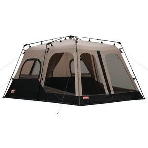 New ,Coleman 14x10 Foot 8 Person Instant Tent 2-room FREE SHIPPING