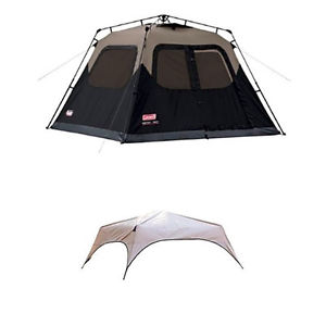 Coleman 6 Person Instant Tent 1 Minute Easy Setup Leak-Free Seams New All New