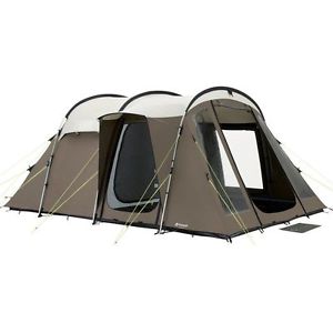 Outwell Yukon River 6 polycotton tent and extension, plus carpet and footprint