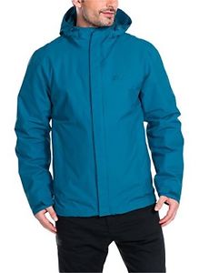 Jack Wolfskin, Giacca Crush'n Ice 3 in 1 Uomo, Turchese (Dark Turquoise), XL