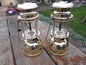 One Bialaddin 300x Vapalux Lamps Paraffin Kerosene Oil Antique Lanterns Tilley