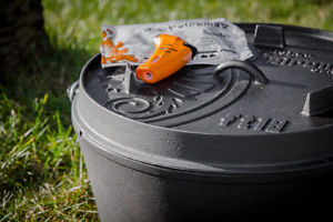Petromax FT 18 Kochtopf Feuertopf Dutch Oven aus Gusseisen NEU mit Füsse