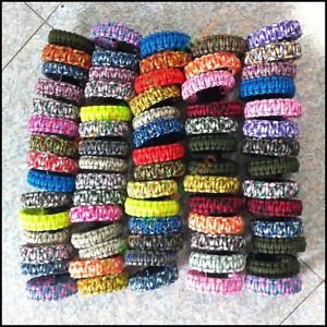 L@@K!!! HUGE wholesale paracord bracelets 300 pcs, MADE IN THE USA!
