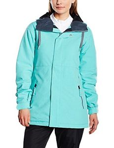 blu ghiacciaio (TG. Large) Volcom - Act ins Jacket giacca da snowboard da donna,