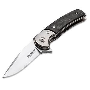 Böker Model 13 CG Taschenmesser CPM 154 Kohlefaser Linerlock