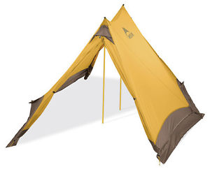 MSR Twin Sisters 2 Person Minimalist Tent Mountain Shelter Yellow NEW WT