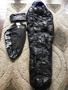 Marmot Plasma 15 degree 900+ Down Fill Sleeping Bag-Reg Size New w/Tags and Bags