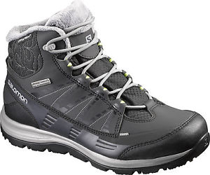 Salomon Kaina CS WP 2 Winter shoes Ladies Black/Asphalt 36 2/3