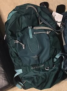 Osprey Aura AG 50L Women's Backpack Rainforest Green Size X Small