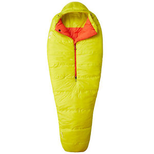 Mountain Hardwear HyperLamina Spark Orange Yellow Water Resistant Sleeping Bag M