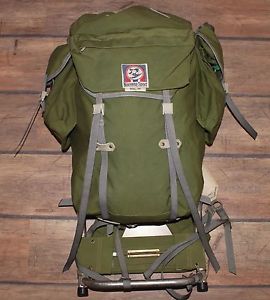 -Rare- NORRONA SPORT BEITO 3000 Hiking Climbing Steal Framed Rucksack Backpack
