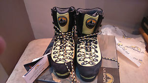 NOS WOMENS WALKING HIKING MOUNTAINEERING BOOTS LA SPORTIVA NEPAL EXTREME LIME