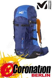 Millet Peuterey Integrale 45+10 Touren Alpin Wander Rucksack Ultra Blue