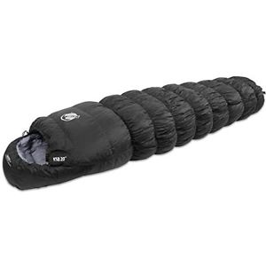 Down Sleeping Bag Black Comfortable Compact Lightweight Outdoor Travel Camping