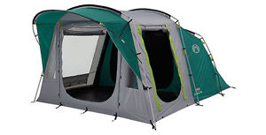 Coleman Oak Canyon Tunnel Tent Green and Grey 4 Person