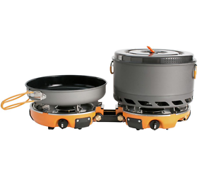 Jetboil Genesis Base Camp 2 Burner Cooking System ~ BRAND NEW ~