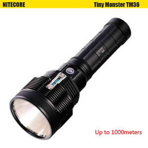 Nitecore TM36 1100M 8Modes OLED Display Rechargeable LED Flashlight